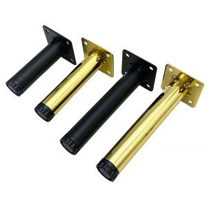 Pieds de meubles Wansheng, réglables de 8 à 25 cm, support métallique pour canapé, armoire, table - Product Image 4