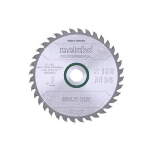 Lame de scie circulaire Metabo 160 x 2,2 x 20 mm Multi-Cut Professional pour scies circulaires - Product Image 1
