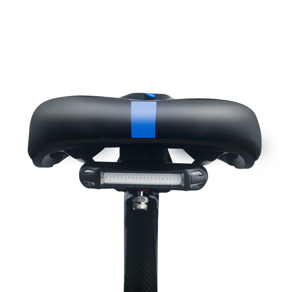 Седло для велосипеда, силиконовое мягкое гелевое седло с ярким задним фонарем, подушка для шоссейного велосипеда с задним фонарем, сиденье для горного велосипеда