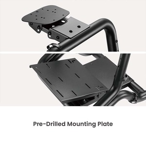 Simulateur de course LRS07-BS accessoires de jeu conduite Cockpit Rig profil en acier siège Simracing pour Logitech G25 G27 G29 G920 - Product Image 4