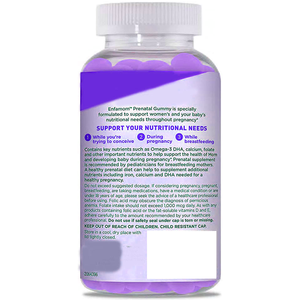 משופר פוריות תמיכה טרום לידתי מולטי ויטמין gummy טרום לידתי תוסף עבור בהריון ונשים מניקות מפני Enfamom - Product Image 4