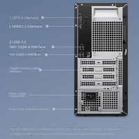 Nouvelle station de travail de bureau professionnelle ECT1250-R1422B/i5-14400/8G/512G DDR5 compatible prise US