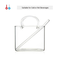 Sac à main au design simple, grande capacité, verre à boisson, verre à jus et à vin, résistant à la chaleur et au froid, verre populaire en ligne, sécurité alimentaire