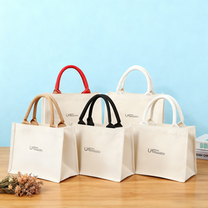Hot Selling Stylish Canvas Tote <b>Bag</b> <b>Medium</b> <b>Size</b> Corduroy Material Letter Screen for Daily Use Travel Picnic Outdoor Activities - Product Image 2