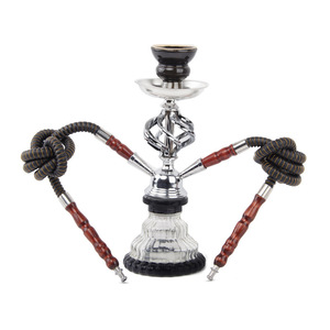Narguilé de luxe en verre <span class=keywords><strong>à</strong></span> quatre tubes avec narguilé motif aigle pour fumer Shisha Set Grand narguilé - Product Image 5