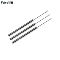 Amortisseur télescopique hydraulique en acier inoxydable galvanisé - Amortisseur à fermeture douce pour quincaillerie de meubles