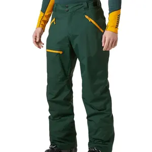 Imalatı özel iyi tasarım boy su geçirmez rüzgar geçirmez nefes cep baskılı avcılık için kış açık renkli pantolon