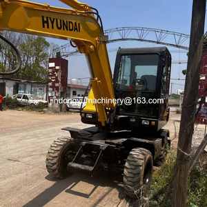Excavadora de Ruedas Hyundai 60W-7 Usada en Corea del Sur con Buen Rendimiento, Excavadora de Ruedas Hyundai de Segunda Mano - Product Image 5
