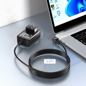 Adaptador de Corriente Universal de 12 W, 12 V, 1 A, Material ABS, Cargador de Pared USB de Carga Rápida para Portátil, Enchufe Europeo - Product Image 2