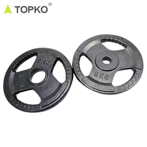 Topko Fitness Gym Gebruik Bumper Plates Fitness Rubber Gewicht Platen Mold Set