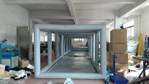 Housse de voiture gonflable protection solaire et protection contre la pluie housse de voiture pare-soleil épais pliable portable coody tente gonflable - Product Image 2