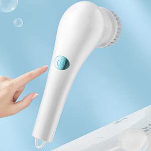 Cepillo mágico de limpieza de cocina para el hogar, juego eléctrico 5 en 1, multifuncional para fregadero, azulejo, ventana, estufa de cocina - Product Image 3