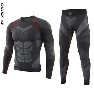 Sous-vêtements thermiques de haute qualité pour homme, sous-vêtements longs de sport, de course à pied, de ski, de Compression, nouvelle collection hiver - Product Image 1