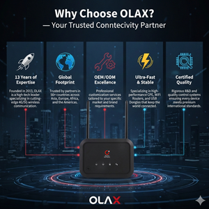 Router Wifi OLAX AX8 PRO 4G LTE, Módem CPE de 5000 mAh, Cat4 300 Mbps, Móvil con Ranura para Tarjeta SIM, VPN, Firewall, Wifi de Alta Velocidad CAT4 300M - Product Image 4
