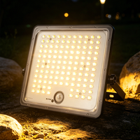 Projecteur LED ultra-fin réglable avec détecteur de mouvement PIR, étanche IP65, pour l'éclairage de sécurité des villas, garages et cours