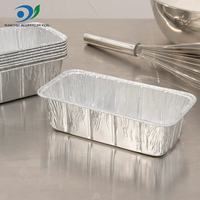 Récipient jetable pour aliments à emporter Plateau de cuisson en aluminium Poêle à barbecue Conteneur en aluminium