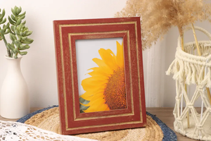 Cadre photo en bois de tournesol de haute qualité pour la maison - Option économique avec des caractéristiques premium - Fabriqué en Chine - Product Image 2