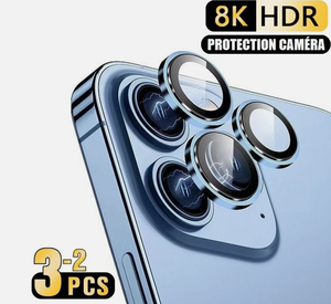 Nuovo Protettore per Lenti in Vetro Temperato HD per <span class=keywords><strong>iPhone</strong></span> 17 <span class=keywords><strong>Pro</strong></span> <span class=keywords><strong>Max</strong></span>, Compatibile con <span class=keywords><strong>iPhone</strong></span> 18 16 15 14 13 <span class=keywords><strong>12</strong></span> <span class=keywords><strong>Pro</strong></span> <span class=keywords><strong>Max</strong></span>, Protezione Completa per Fotocamera Posteriore - Product Image 1