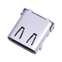 Connecteur de charge de téléphone USB Type C mâle/femelle 39 broches de haute qualité en cuivre phosphoreux à haute réversibilité pour la vente en gros