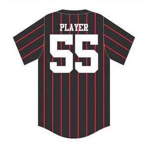 Nueva Camiseta de Béisbol Unisex 2025 al por Mayor con Logotipo Personalizado, Ropa Deportiva de Secado Rápido, Transpirable, Antibacteriana, Anti-UV, Bordada, Tallas Grandes - Product Image 1