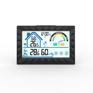 EWETIME FT0310 Wifi Weather Station Multi-functional Touch Screen Digital Weather Station With Sensor