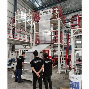 Máquina de Soplado de Película Plástica de Dos Capas HDPE LDPE PVC con Producción de 100 kg/h para Plantas de Fabricación - Product Image 2