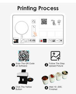 3D Digital Inkjet Printing Machine Art Coffee Printer Automatic Food Printer Flatbed Printer for Cookies Chocolate - Product Image 2