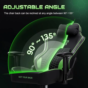 Chaise pivotante réglable à dossier Chaise commerciale robuste d'usine <span class=keywords><strong>Razer</strong></span> Chaise de jeu réglable en hauteur avec support lombaire 3D - Product Image 6