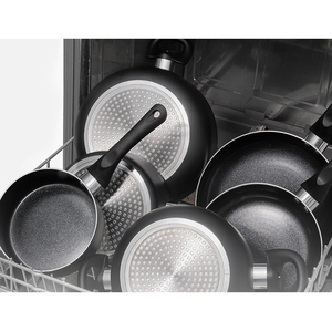 7 Piece Cooking Pots Glass Lids Bakelite Handles Dishwasher Oven Safe for Gas <b>Induction</b> Stoves Ceramic <b>Cookware</b> <b>Set</b> - Product Image 3