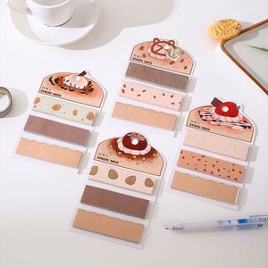 Juego de Notas Adhesivas Kawaii, Bloc de Notas, Útiles Escolares Bonitos, Bloc de Notas Autoadhesivo para Estudiantes - Product Image 2