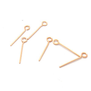 Stainless Steel 9 Shaped <b>Beading</b> <b>Needle</b> For DIY Jewelry Making Tools Gold Silver Rose Gold Colors Polished Finish - Product Image 4