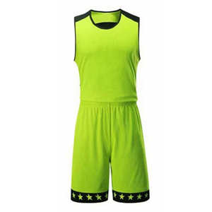 Maillot de basket-ball unisexe personnalisable 100% polyester respirant à séchage rapide, taille plus, coupe régulière, bretelles ajustables, complet - Product Image 1