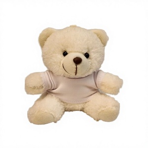 T-shirt personnalisé avec logo imprimé ours en peluche, logo brodé, peluche super douce, rembourrage en coton PP, texte personnalisé - Product Image 3