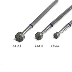 Set di Punte per Trapano per Unghie in Acciaio Argento a Doppio Cono Invertito per Manicure e Pedicure Professionale Stabile e Durevole - Product Image 5