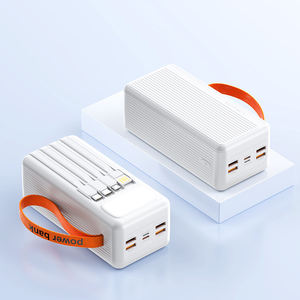 Cargador Portátil de Alta Capacidad de 50000 mAh 60000 mAh con Cable Integrado y Linterna para Exteriores - Product Image 5