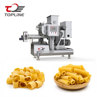 Machine à pâtes creuses pour macaronis, spaghetti et fettuccine avec contrôle d'extrusion automatique pour usine de transformation alimentaire