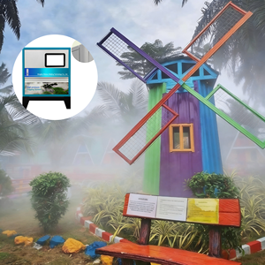 ระบบพ่นหมอกในป่า ระบบทำความเย็นกลางแจ้งด้วยไฟฟ้าแรงดันสูง อุ<span class=keywords><strong>ป</strong></span>กรณ์กำจัดฝุ่น ถังสแตนเลส ควบคุมผ่าน<span class=keywords><strong>แอ</strong></span><span class=keywords><strong>ป</strong></span> - Product Image 3