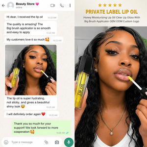 Huile à lèvres au miel, gloss hydratant, lèvres pulpeuses, soin des lèvres naturel et végétalien, emballage personnalisé OEM ODM - Product Image 6