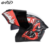 Nouveau casque de moto électrique ABS Dual Sport pour une utilisation universelle unisexe en hiver et quatre saisons