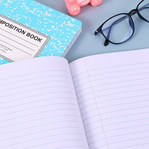 Toptan çeşitli mermer kapak alıştırma kitapları okul kompozisyon defterler için - Product Image 6