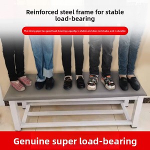 <span class=keywords><strong>Banc</strong></span> à chaussures long rembourré avec <span class=keywords><strong>rangement</strong></span> pour magasins <span class=keywords><strong>de</strong></span> vêtements, salles <span class=keywords><strong>de</strong></span> sport, vestiaires, salles <span class=keywords><strong>de</strong></span> <span class=keywords><strong>bain</strong></span> et comme canapé <span class=keywords><strong>de</strong></span> bout <span class=keywords><strong>de</strong></span> lit - Product Image 5