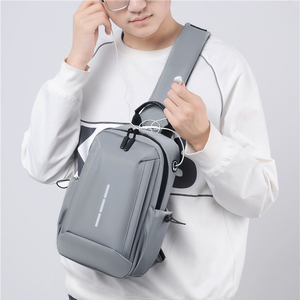 Giản Dị Ngoài Trời Du Lịch Thể Thao Eo Túi Biểu Tượng Tùy Chỉnh Người Đàn Ông Của Không Thấm Nước Ngực Túi Đa Chức Năng Crossbody <span class=keywords><strong>Sling</strong></span> Ba Lô - Product Image 6