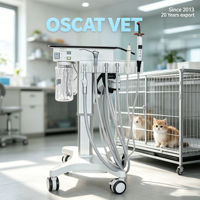 OSCAT Machine Dentaire Portable Vétérinaire, Équipement Médical pour Animaux, Pièce à Main de Détartrage, Nettoyage des Dents de Chiens et Chats, Utilisation en Clinique Vétérinaire