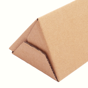 Boîte <span class=keywords><strong>de</strong></span> papier ondulé à fixation triangulaire personnalisable peinture <span class=keywords><strong>de</strong></span> défilement <span class=keywords><strong>de</strong></span> <span class=keywords><strong>fleurs</strong></span> pour canne à pêche cerf-volant fabriqué avec des matériaux recyclés - Product Image 3