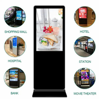 32 Zoll Indoor Neuer Vertikaler LCD-Werbedisplay-Ständer mit SDK-Funktion für Einzelhandelsgeschäfte und U-Bahn Digitale Beschilderung Monitor