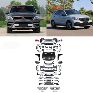 Mise à niveau en gros vers GLE Bodykit GLE Mise à niveau de style ordinaire vers les pare-chocs avant et arrière AMG pour Mercedes-benz W166 - Product Image 1