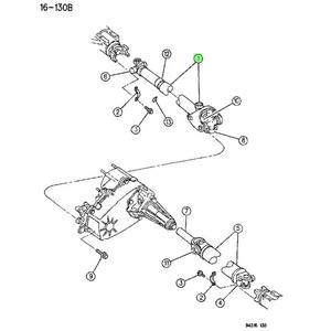 Eje de transmisión trasero Dodge Dakota 4WD 52099321 para modelos 1994-1996 - Product Image 4