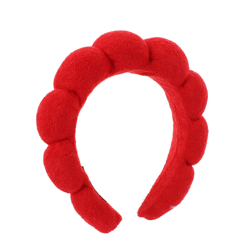 Diadema roja brillante