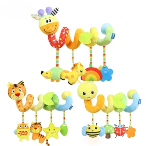 Serie de Animales Sonrientes, Cuna para Bebé, Juguete de Peluche Colorido, Deja que Tu Hijo Ama los Juguetes de la Naturaleza para Bebés de 3 a 6 Meses - Product Image 1