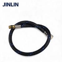 Tuyau flexible tressé en acier inoxydable 304 JINLIN, haute pression, pour raccordement d'eau, lavabo, douche, bidet, toilettes